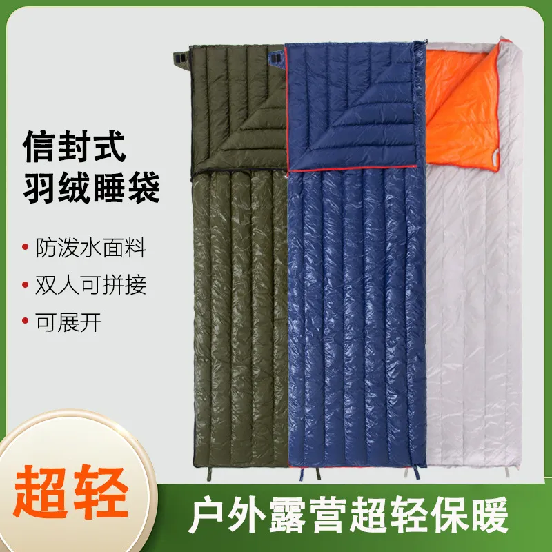 Sleeping Bag 4 Season Down Winter - Śpiwór z puchu gęsiego, odpowiedni do