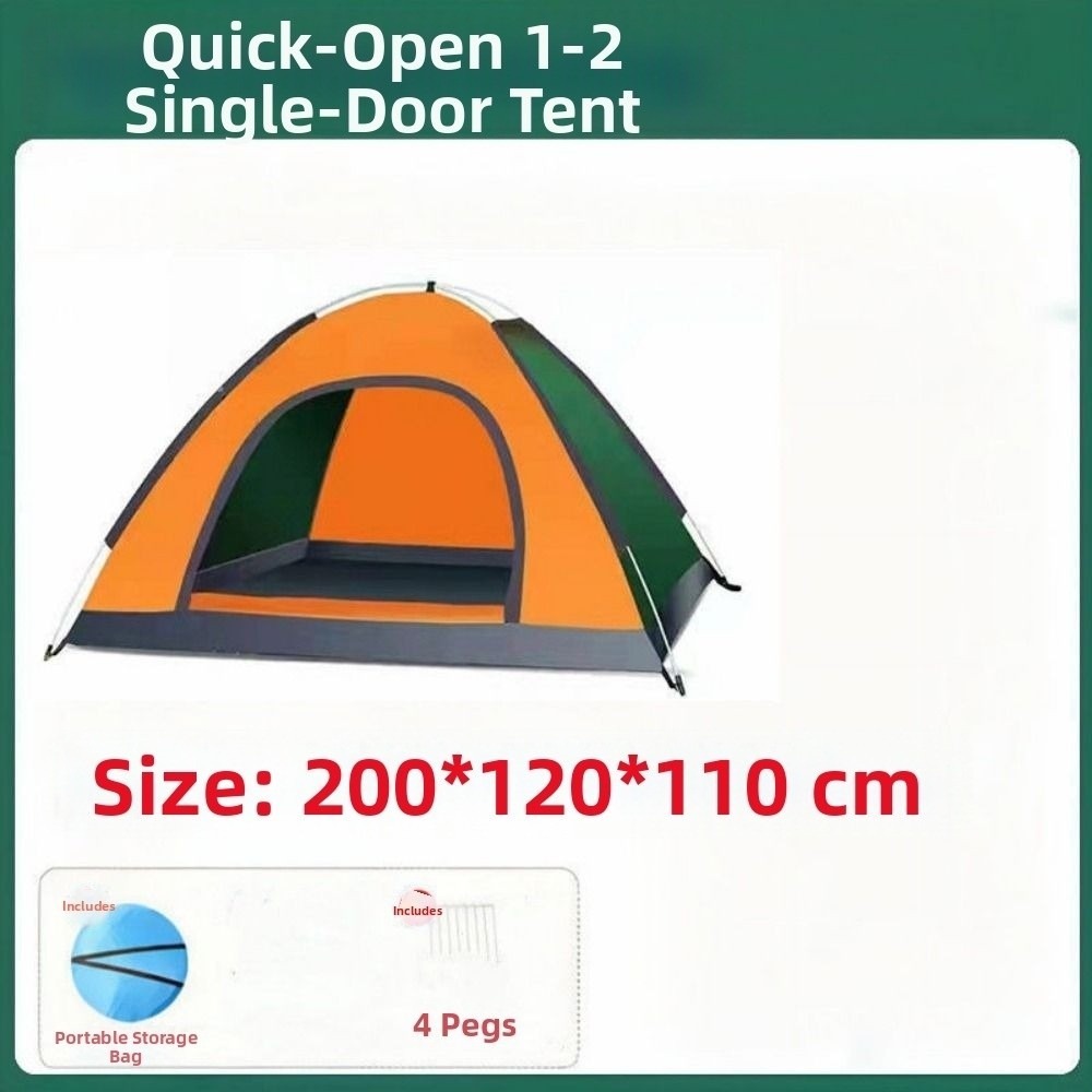 Camping Hammock With Mosquito Net Rainfly - Namiot automatyczny dla 1-4 osób, lekki,
