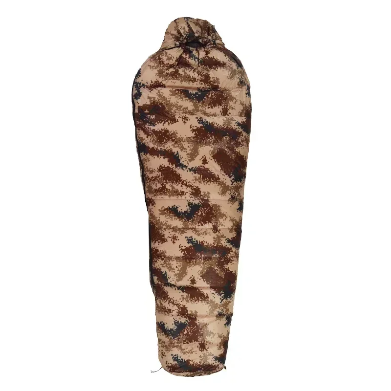 Śpiwór typu mumia na wędrówki  – Sleeping Bag 4 Season Down Winter recenzja i cena