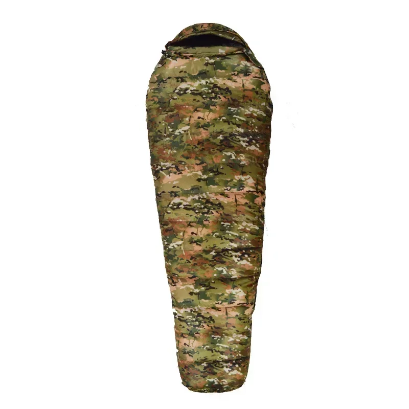 Śpiwór typu mumia na wędrówki  – Sleeping Bag 4 Season Down Winter recenzja i cena