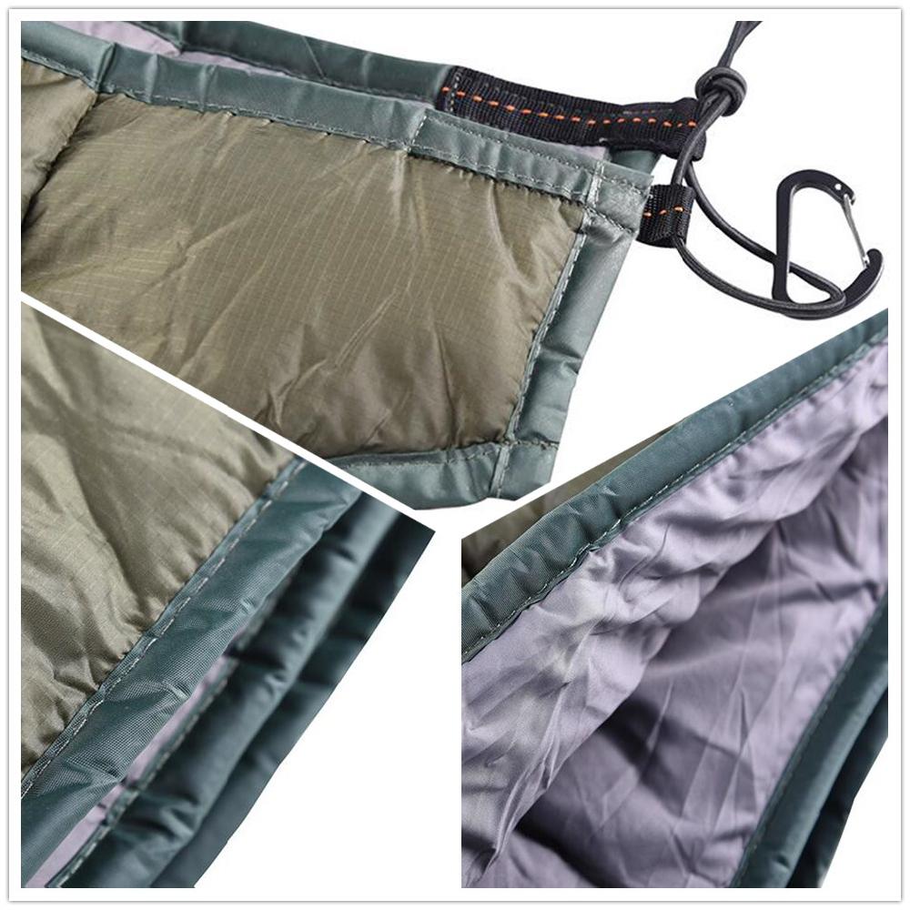 Ciepły zimowy śpiwór na zewnąt – Underquilt For Camping Hammock Cold Weather recenzja i cena