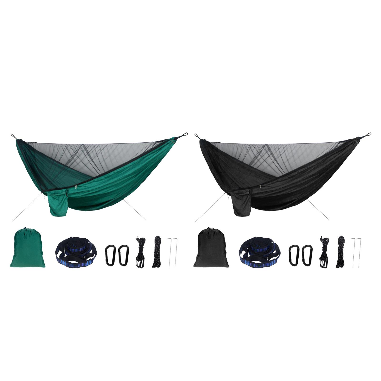 Podwójna hamak kempingowy z mo – Double Hammock Portable Parachute Nylon recenzja i cena