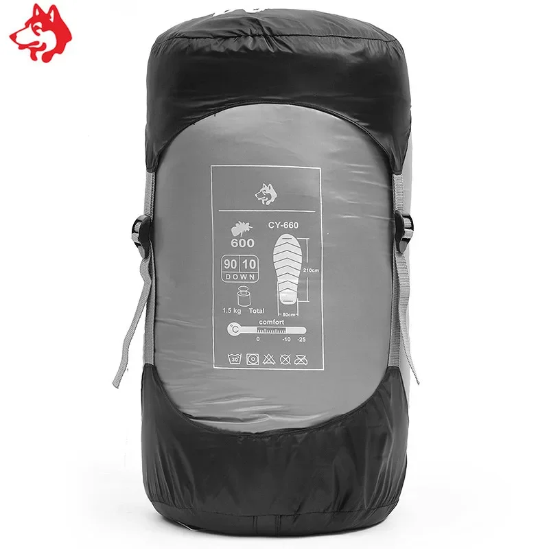 Śpiwór Mumia JUNGLE KING CY660 – Sleeping Bag 4 Season Down Winter recenzja i cena