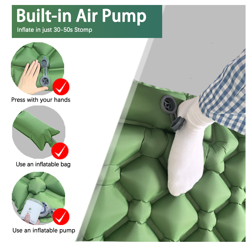 Nadmuchiwany materac kempingow – Camping Air Mattress Built In Pump recenzja i cena