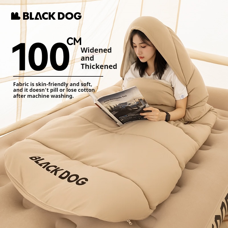 Śpiwór bawełniany BLACKDOG z k – Sleeping Bag 4 Season Down Winter recenzja i cena