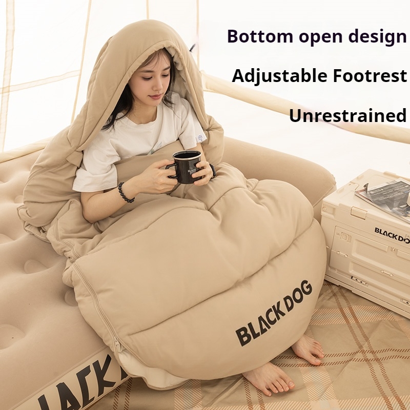 Śpiwór bawełniany BLACKDOG z k – Sleeping Bag 4 Season Down Winter recenzja i cena