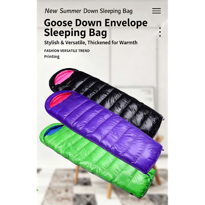 Zimowy śpiwór dla dorosłych, w – Sleeping Bag 4 Season Down Winter recenzja i cena
