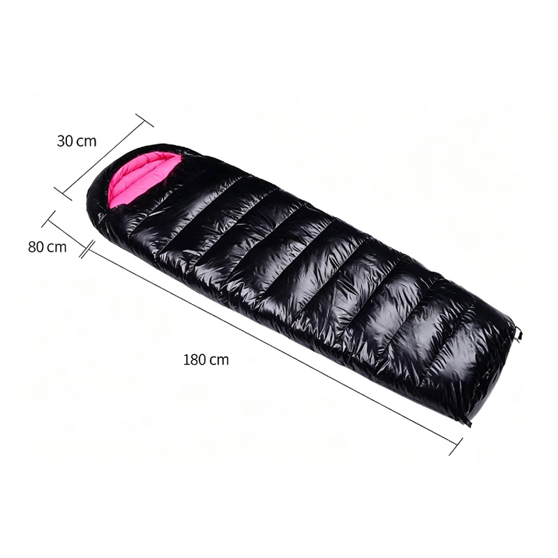 Zimowy śpiwór dla dorosłych, w – Sleeping Bag 4 Season Down Winter recenzja i cena