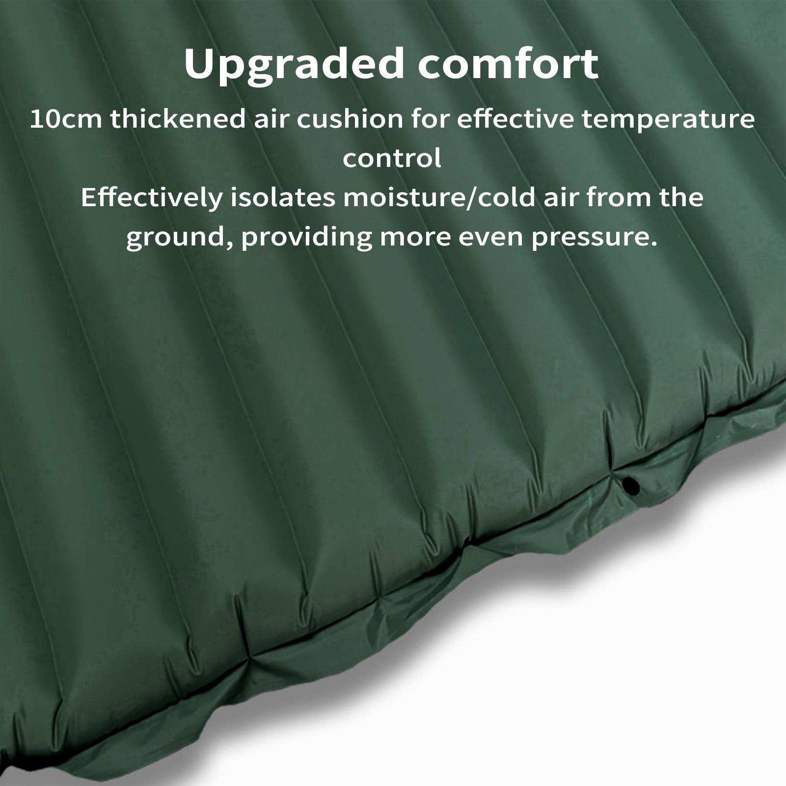 Lekka dmuchana mata kempingowa – Inflatable Camping Sleeping Pad Pillow recenzja i cena