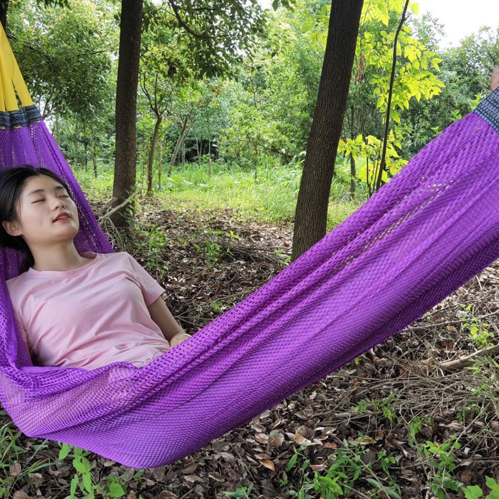 Przenośny nylonowy hamak z tka – Double Hammock Portable Parachute Nylon recenzja i cena