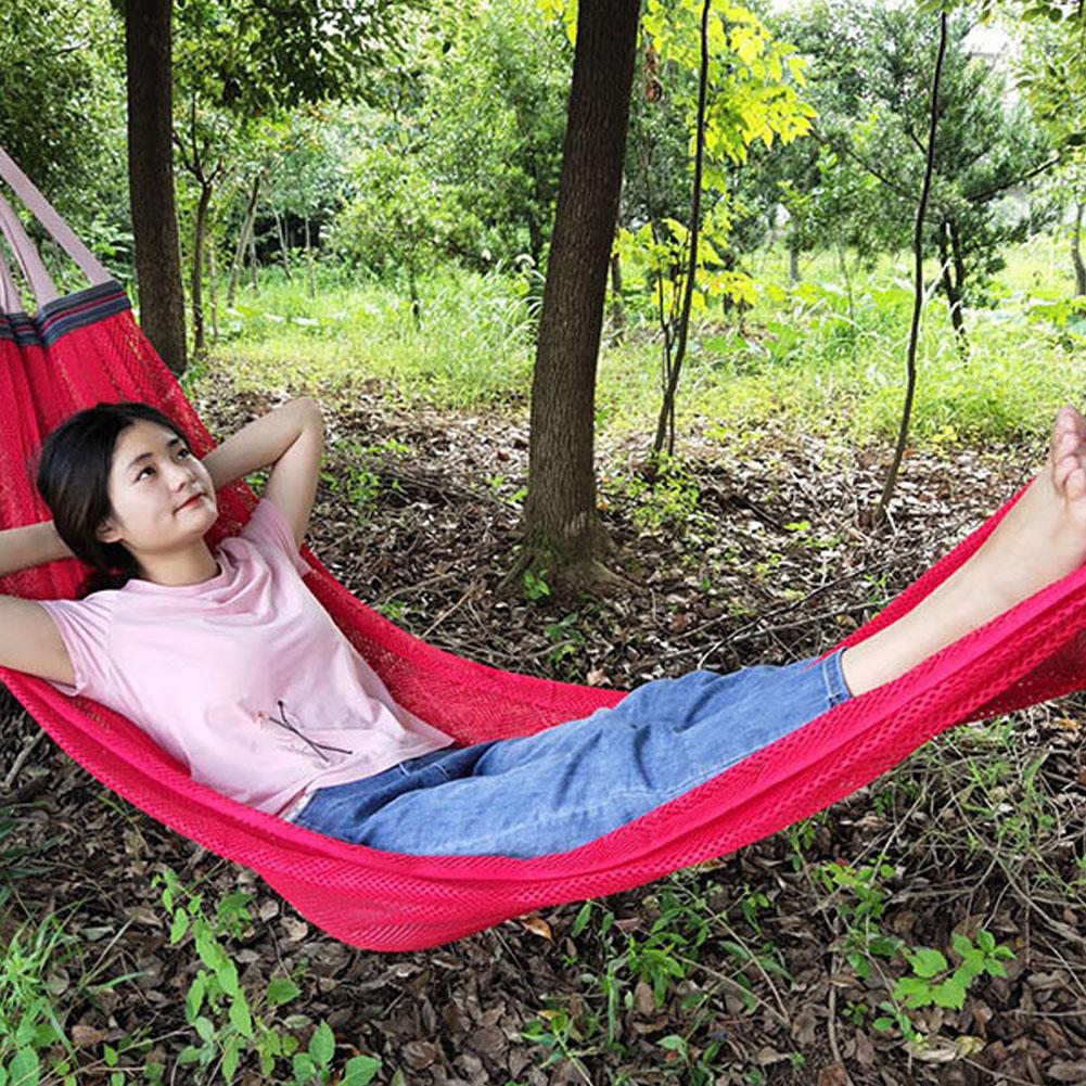 Przenośny nylonowy hamak z tka – Double Hammock Portable Parachute Nylon recenzja i cena