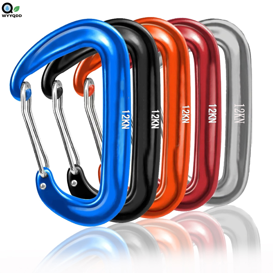 2/5 szt. karabińczyków w kszta – Carabiners Aluminum 12Kn Heavy Duty recenzja i cena