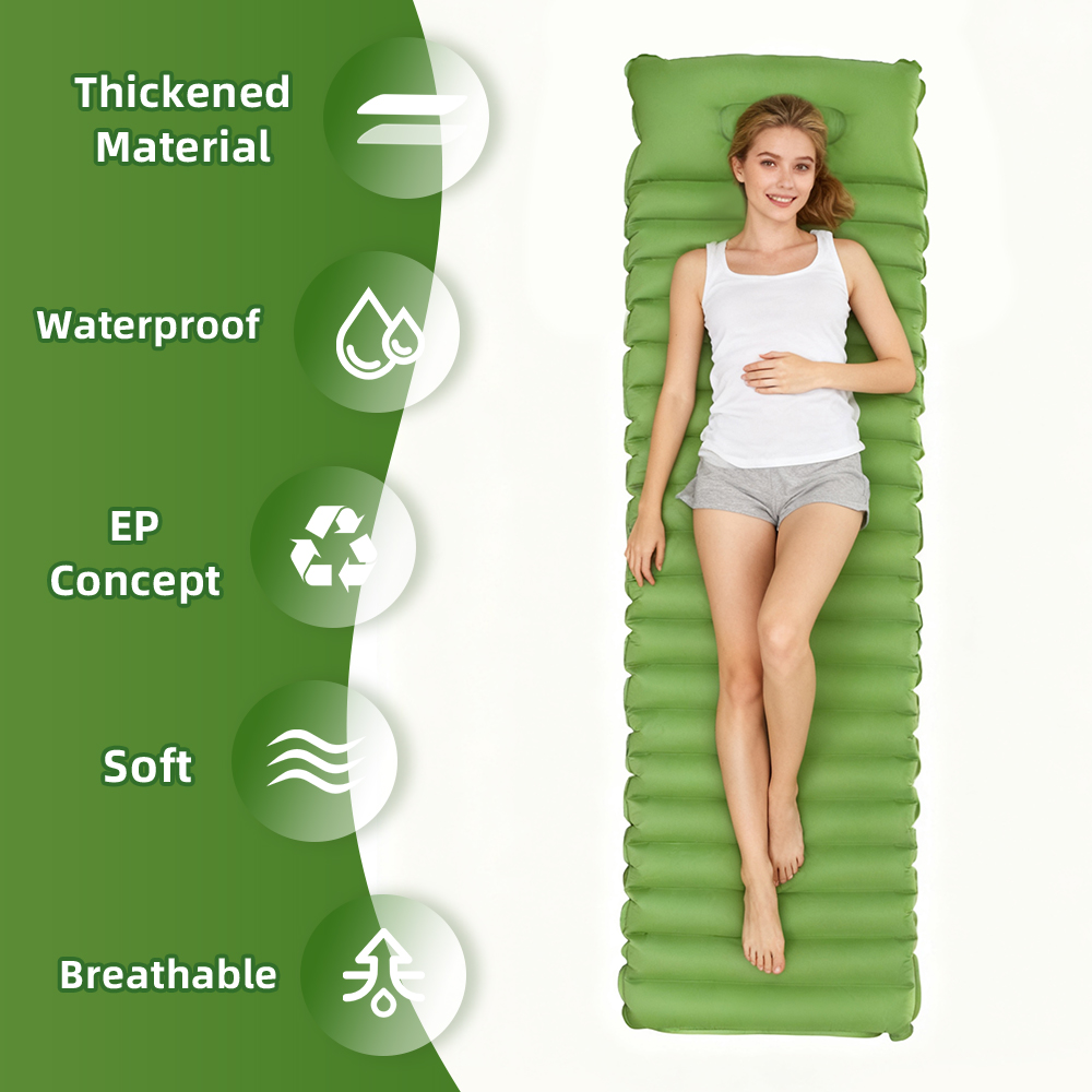 Ultralekka dmuchana mata do sp – Camping Air Mattress Built In Pump recenzja i cena