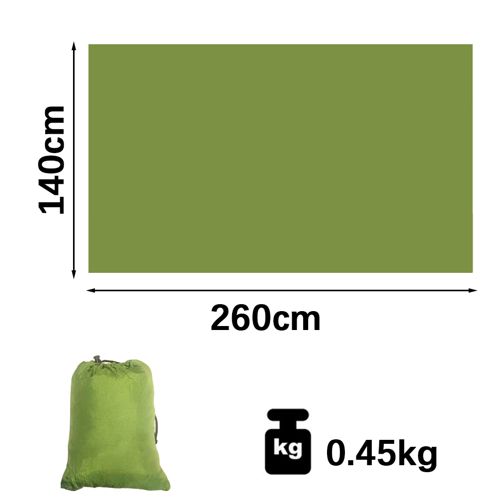Hamak z nylonowej tkaniny spad – Double Hammock Portable Parachute Nylon recenzja i cena
