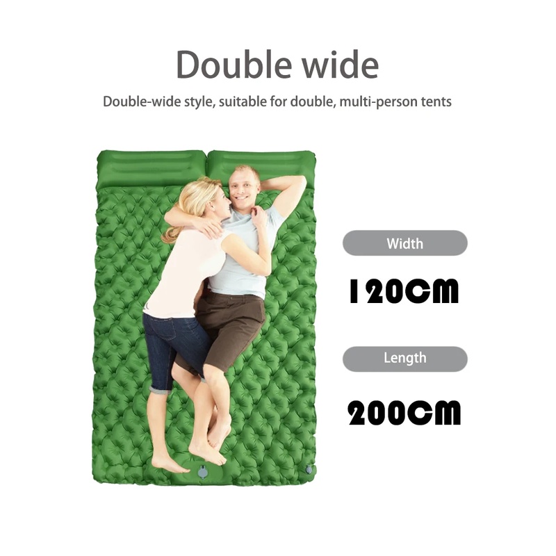 Wodoodporna, składana mata do  – Camping Air Mattress Built In Pump recenzja i cena